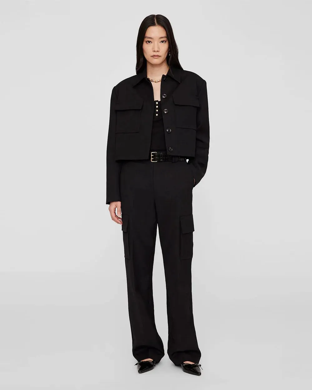 Anine Bing Dayton Jacket in Black