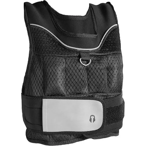 CAP Adjustable Weighted Vest for Strength Training w/ Removable Weights