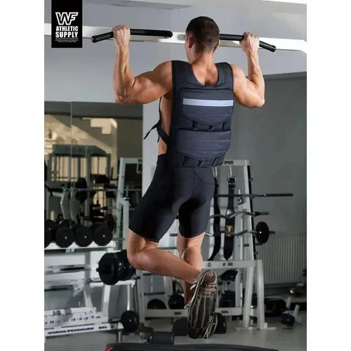 CAP Adjustable Weighted Vest for Strength Training w/ Removable Weights
