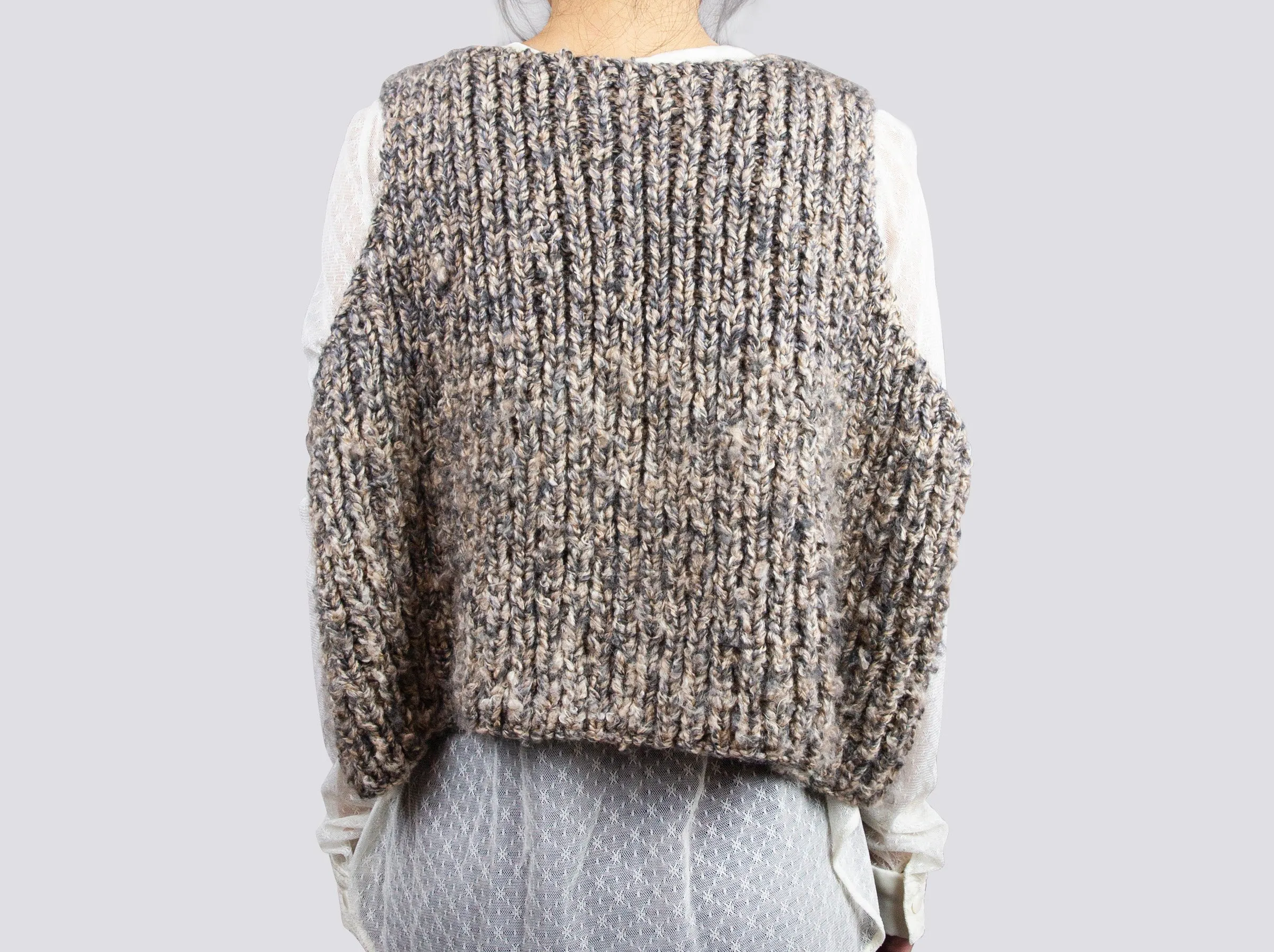 Hand-Knit Vest