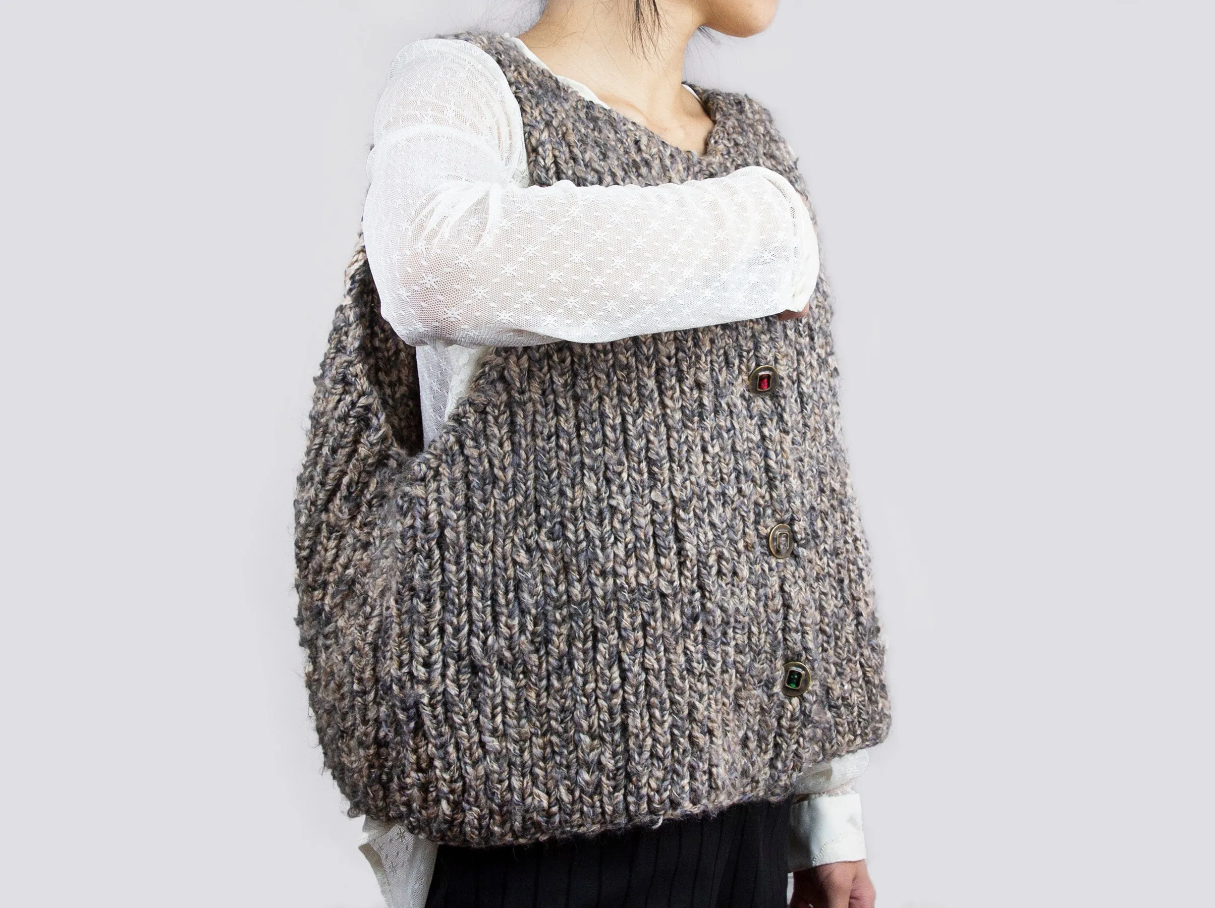 Hand-Knit Vest