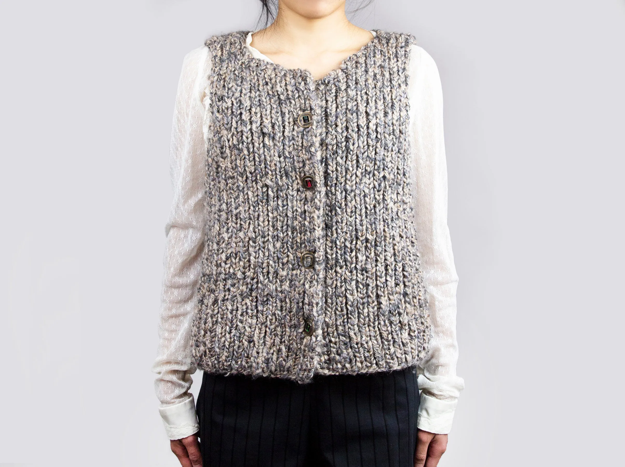 Hand-Knit Vest