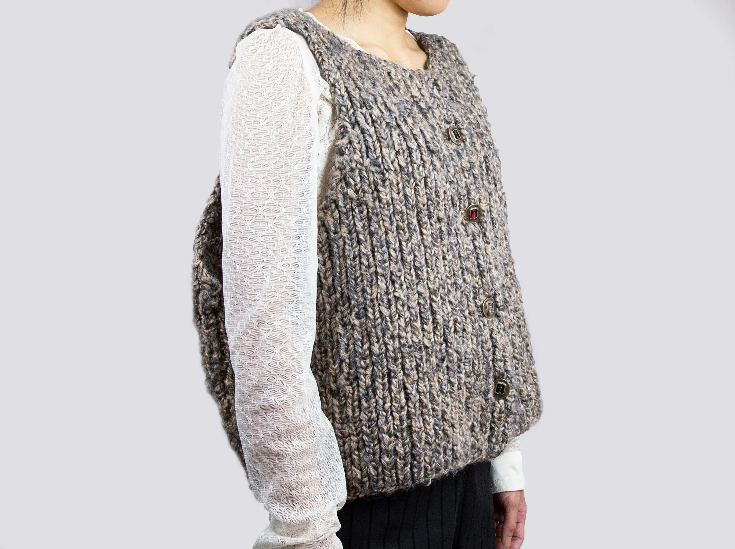 Hand-Knit Vest