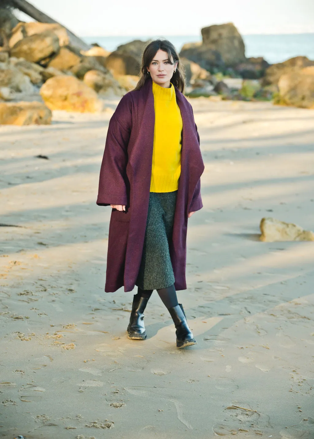 Ladies Cosy Coat Heavy