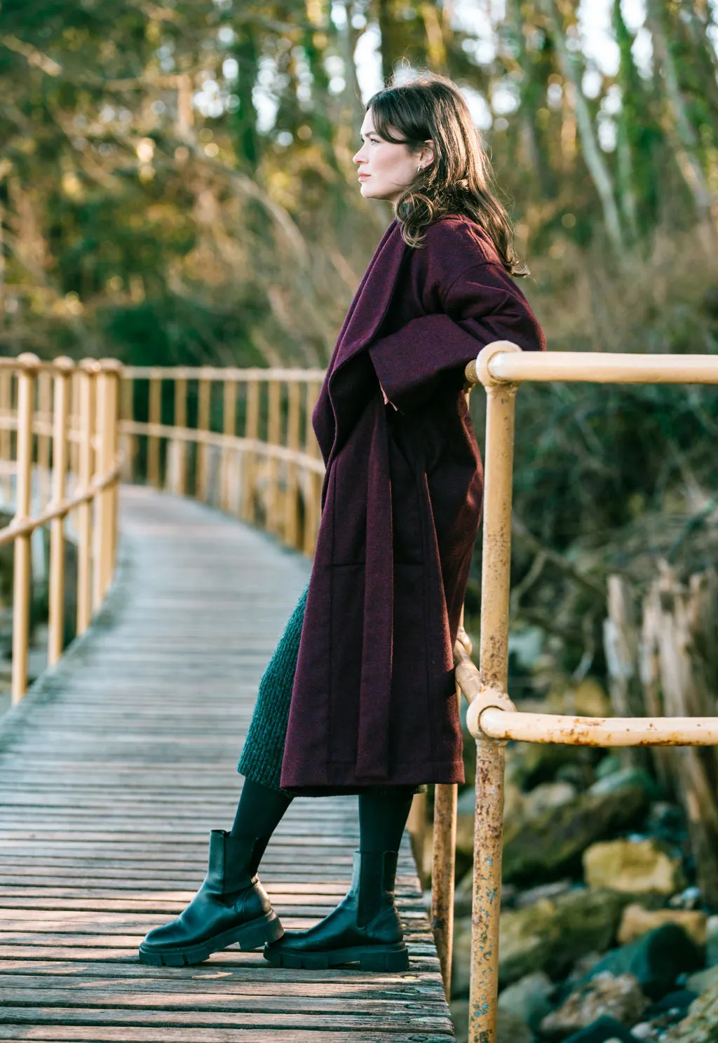 Ladies Cosy Coat Heavy