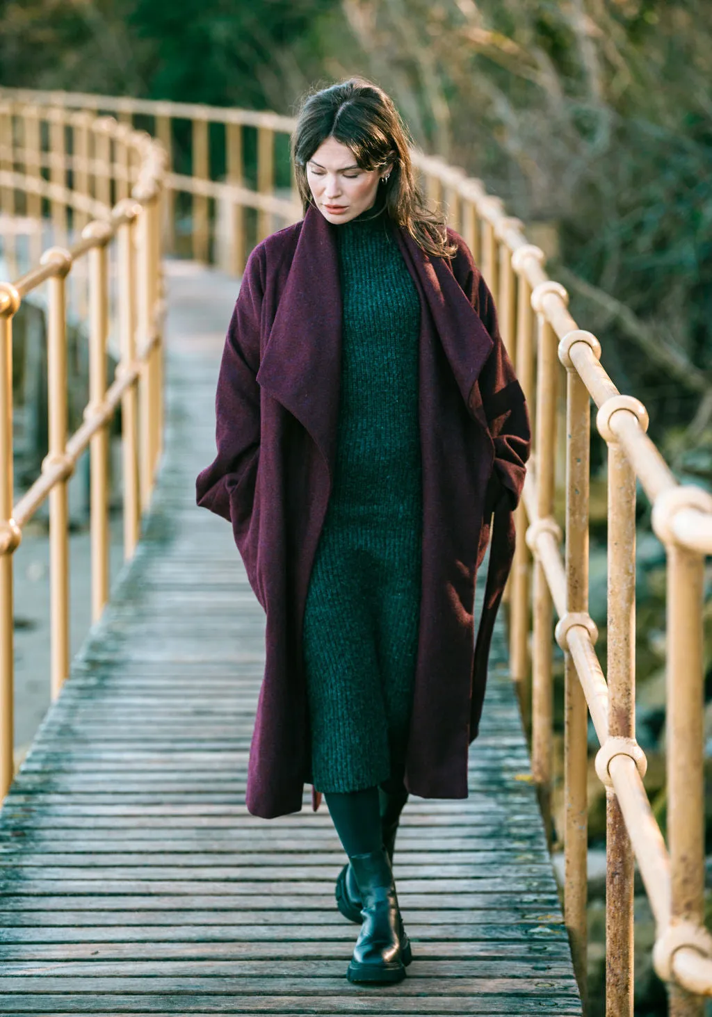Ladies Cosy Coat Heavy