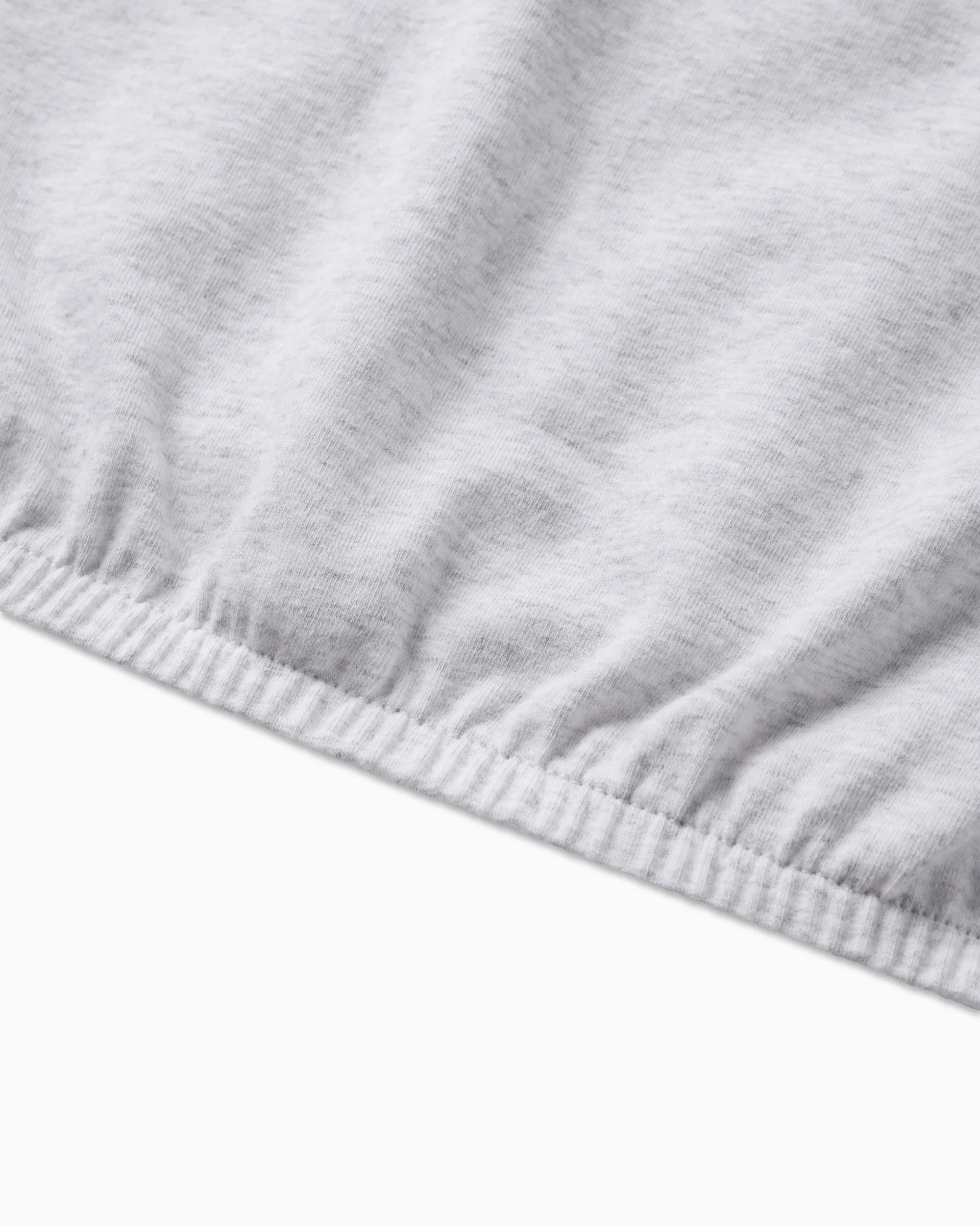 Micro Tee | Light Heather Grey
