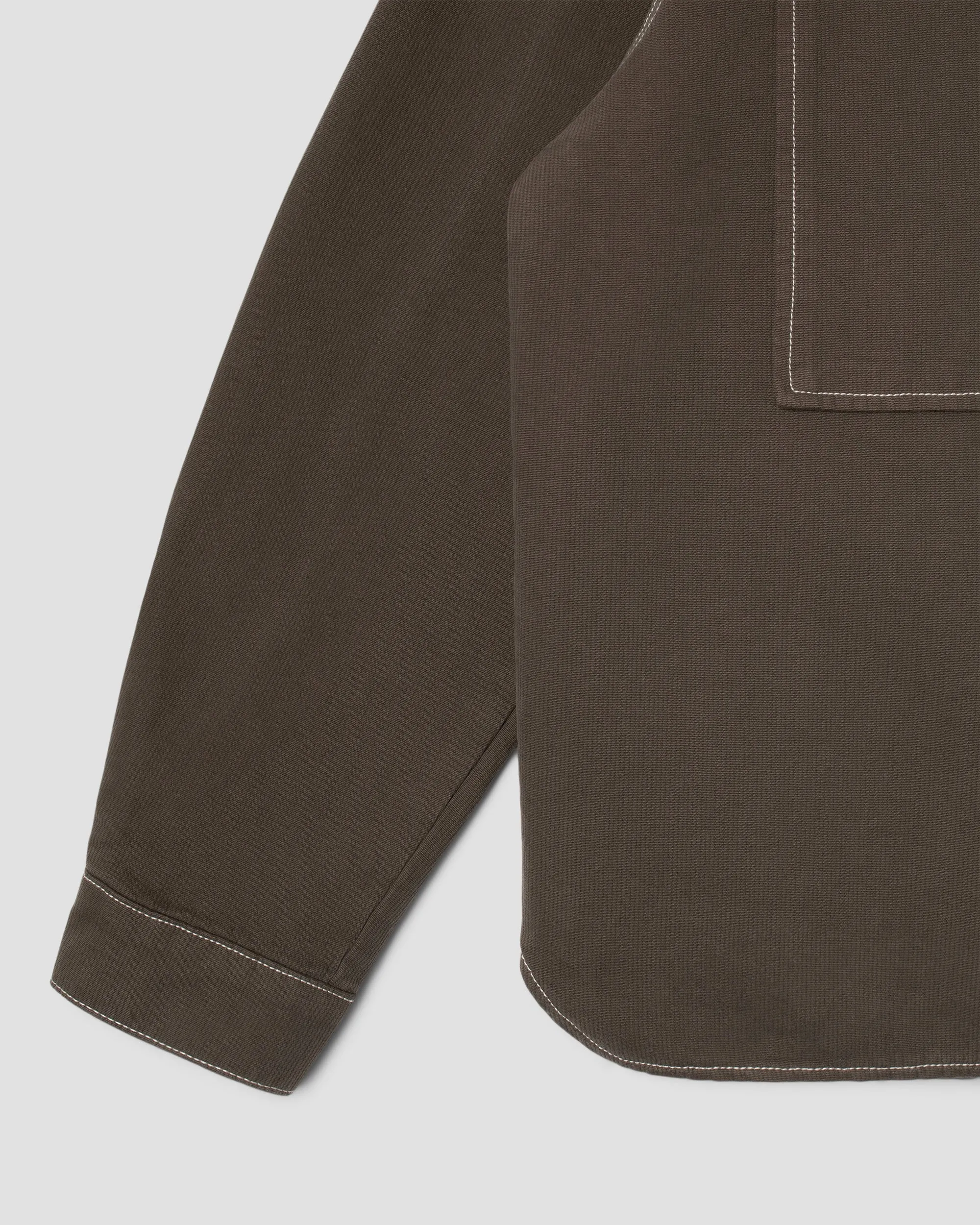 Painters Pop Over Shirt Washed Black Bedford