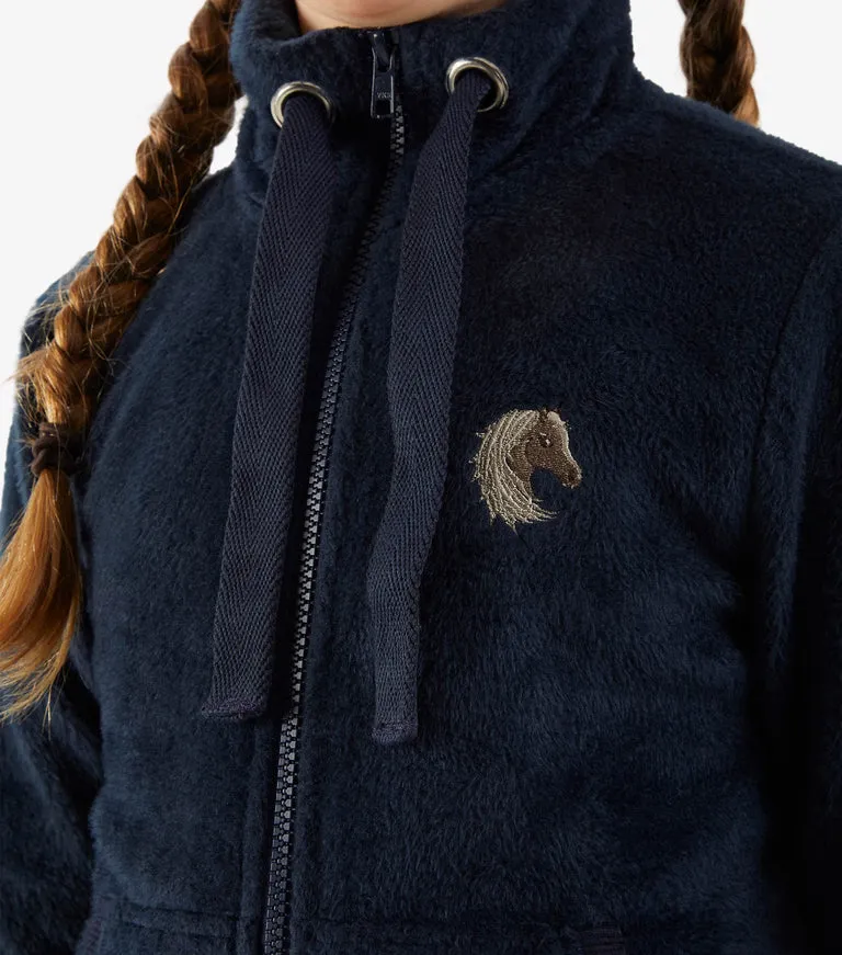 PE Sasso Girls Teddy Fleece Riding Jacket