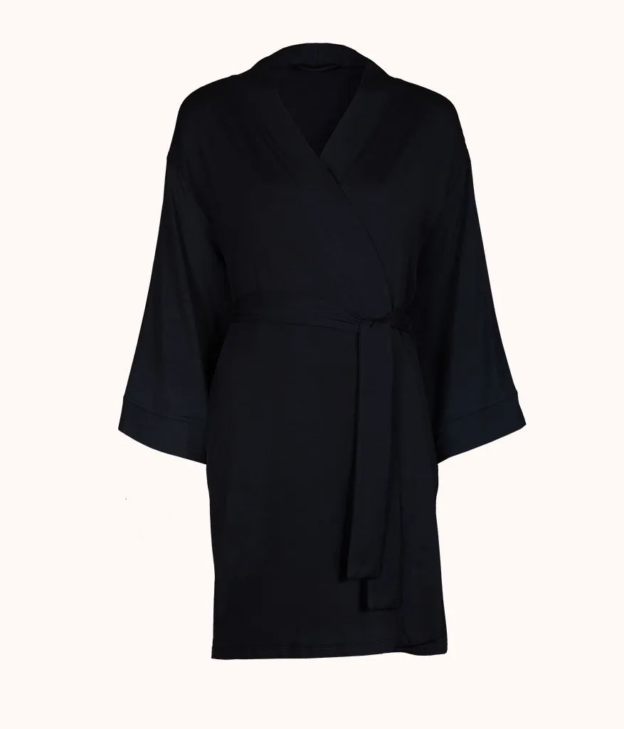 The All-Day Robe: Jet Black